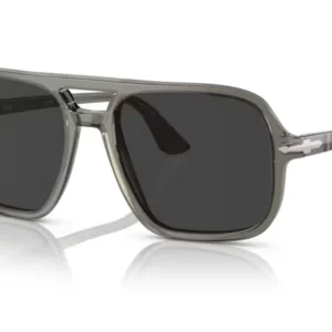 Persol 0PO3328S - Smoke, Polar black polarized